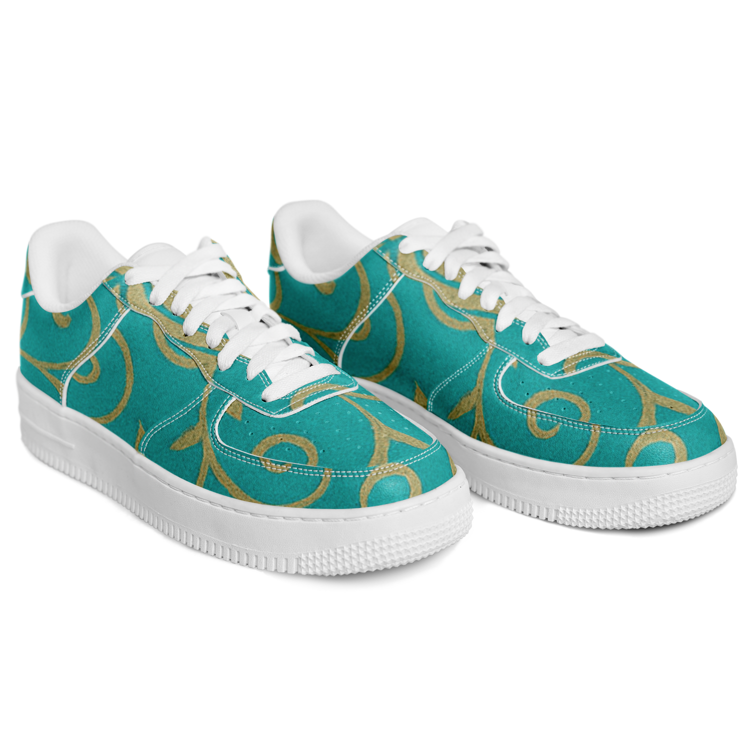 Baskets Uzima Turquoise