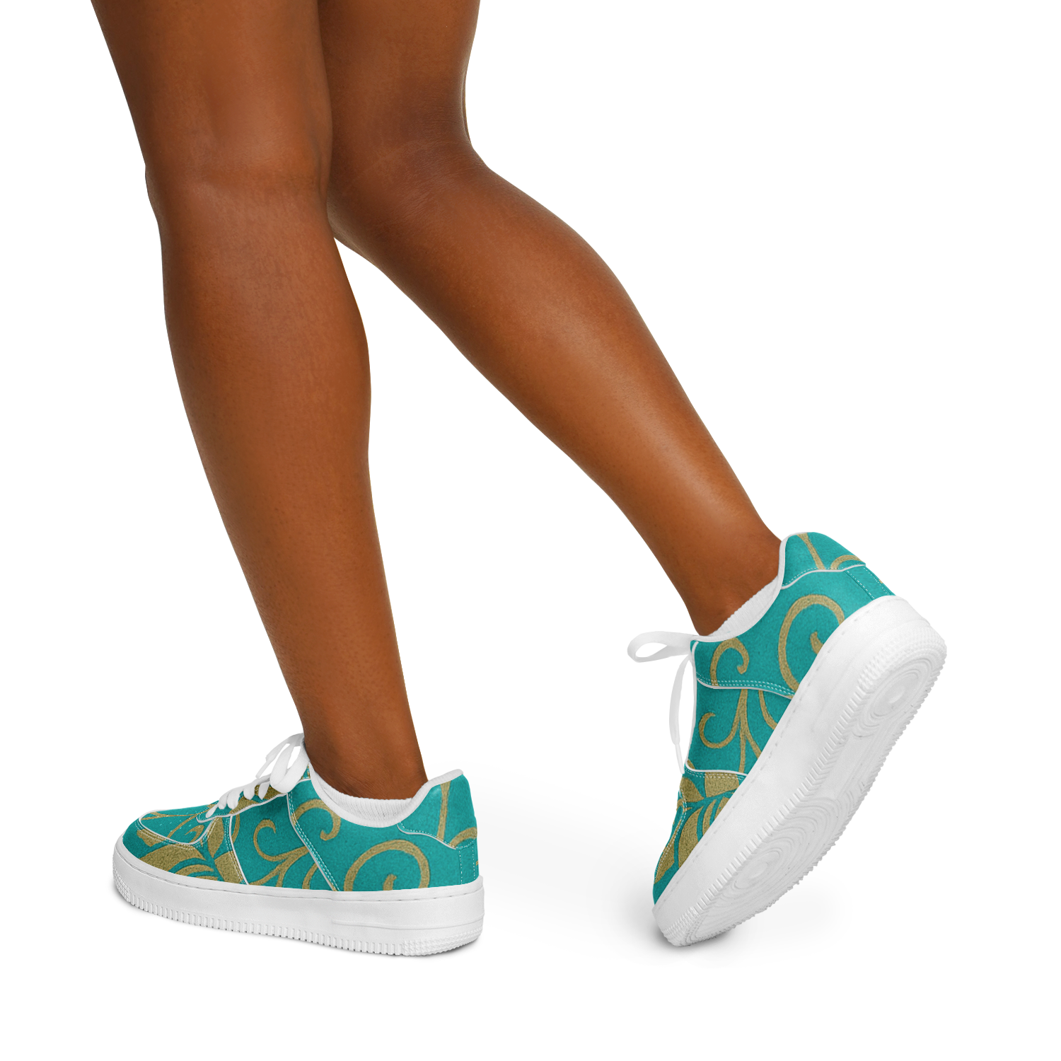 Baskets Uzima Turquoise
